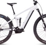 Cube Stereo Hybrid ONE44 EXC 800 metallicwhite´n´black