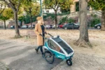 Qeridoo Kidgoo1 Petrol Kinderanhänger – Bild 10