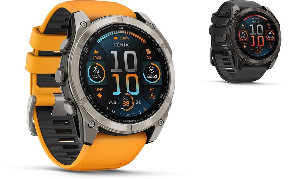 fenix-8.jpg Garmin Fēnix® 8 - 51 mm AMOLED Sapphire - GPS Multisport Smartwatch – Bild 1